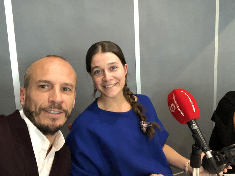 María Valdmane at 10Radio María Valdmane at 10Radio