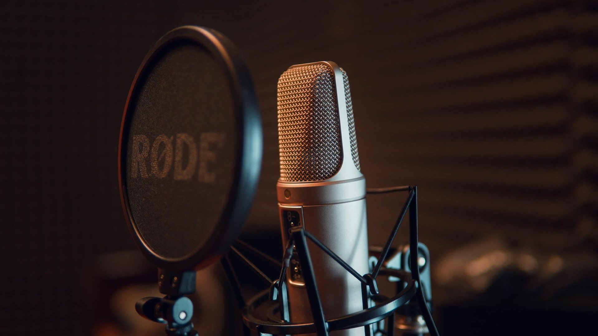 Voice-over microphone